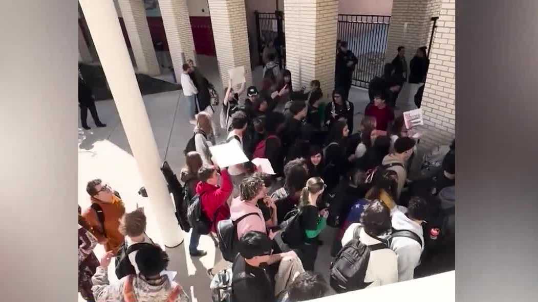 Lee County students suspended after ICE protest walkouts