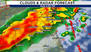 Impactful strong to severe storms forecasted Sunday afternoon. What to expect for Southeast Georgia, Northeast Florida