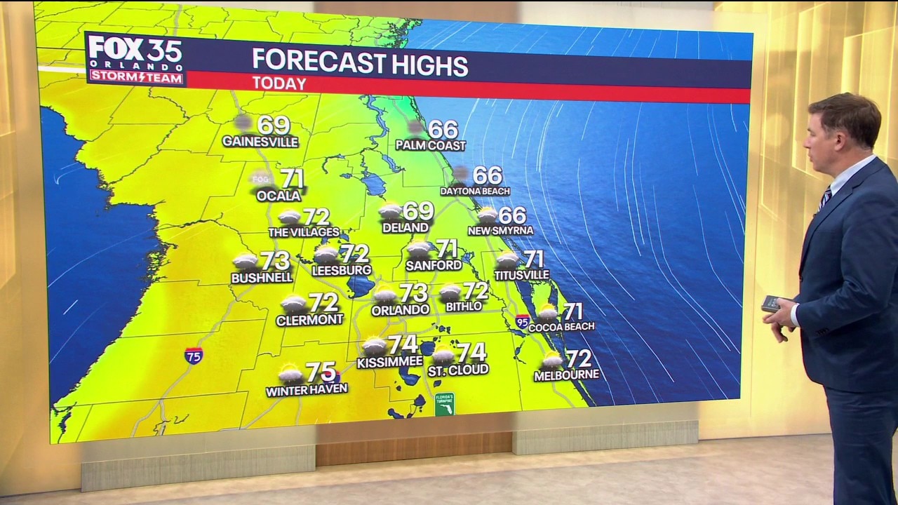 Orlando AM Weather Forecast: Big warm-up for Central Florida