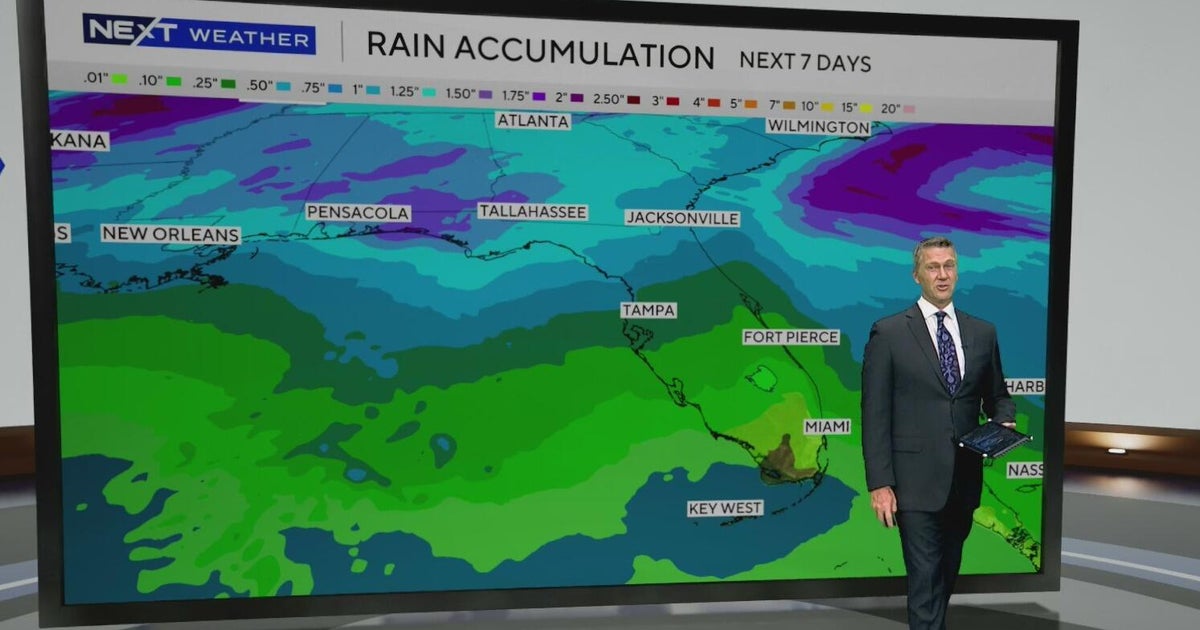 Rain chances continue to be low in South Florida as temperatures get warmer
