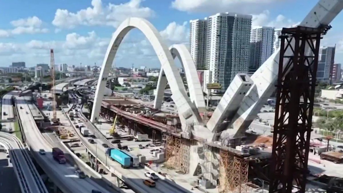 Design errors, defective concrete blamed for delays, extra costs Miami Signature Bridge project – NBC 6 South Florida