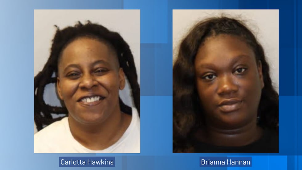 Carlotta Hawkins and Brianna Hannan are facing fraud charges in connection to a $1.7M fraud...