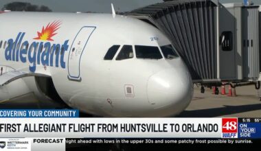 Allegiant Air launches new Orlando service