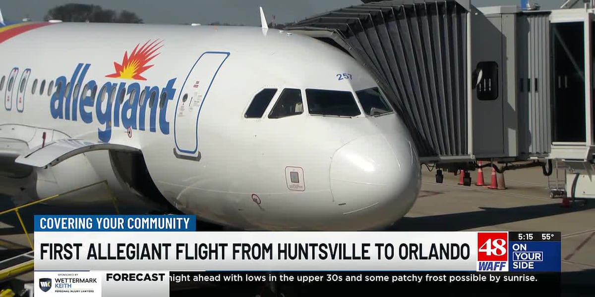 Allegiant Air launches new Orlando service