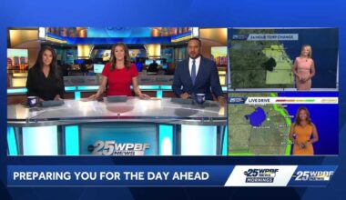 Seasonable and Sunny for South Florida