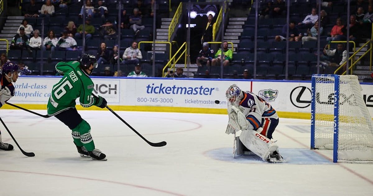 Florida Everblades | Tarun Fizer's Big Night Leads Blades to 4-1 Win