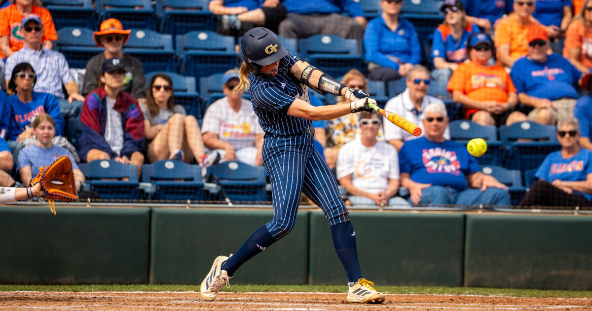 Road Tournament Ends in Loss to No. 5 Florida – Softball — Georgia Tech Yellow Jackets