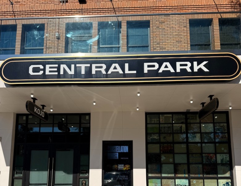 The exterior of Central Park food hall