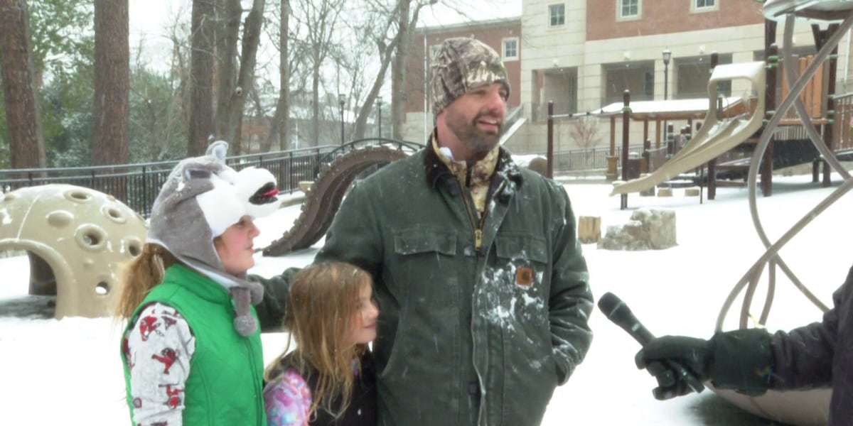 Florida family travels to South Carolina to see snow