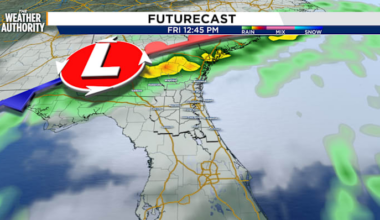 Showers Set to Drench Northeast Florida Through Saturday