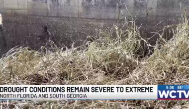 Drought conditions remain severe to extreme across North Florida, South Georgia
