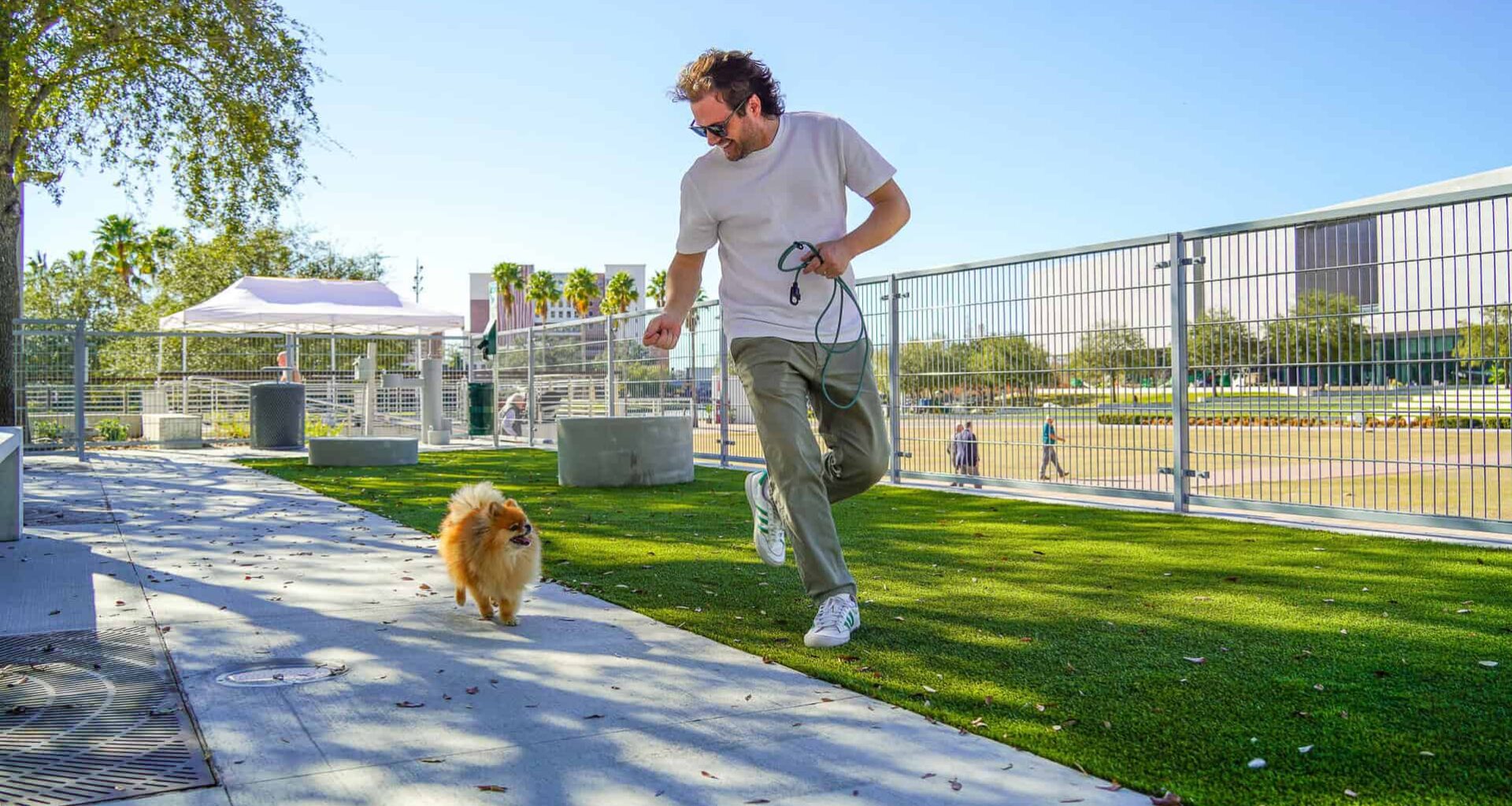City of Tampa opens new dog parks on the Riverwalk