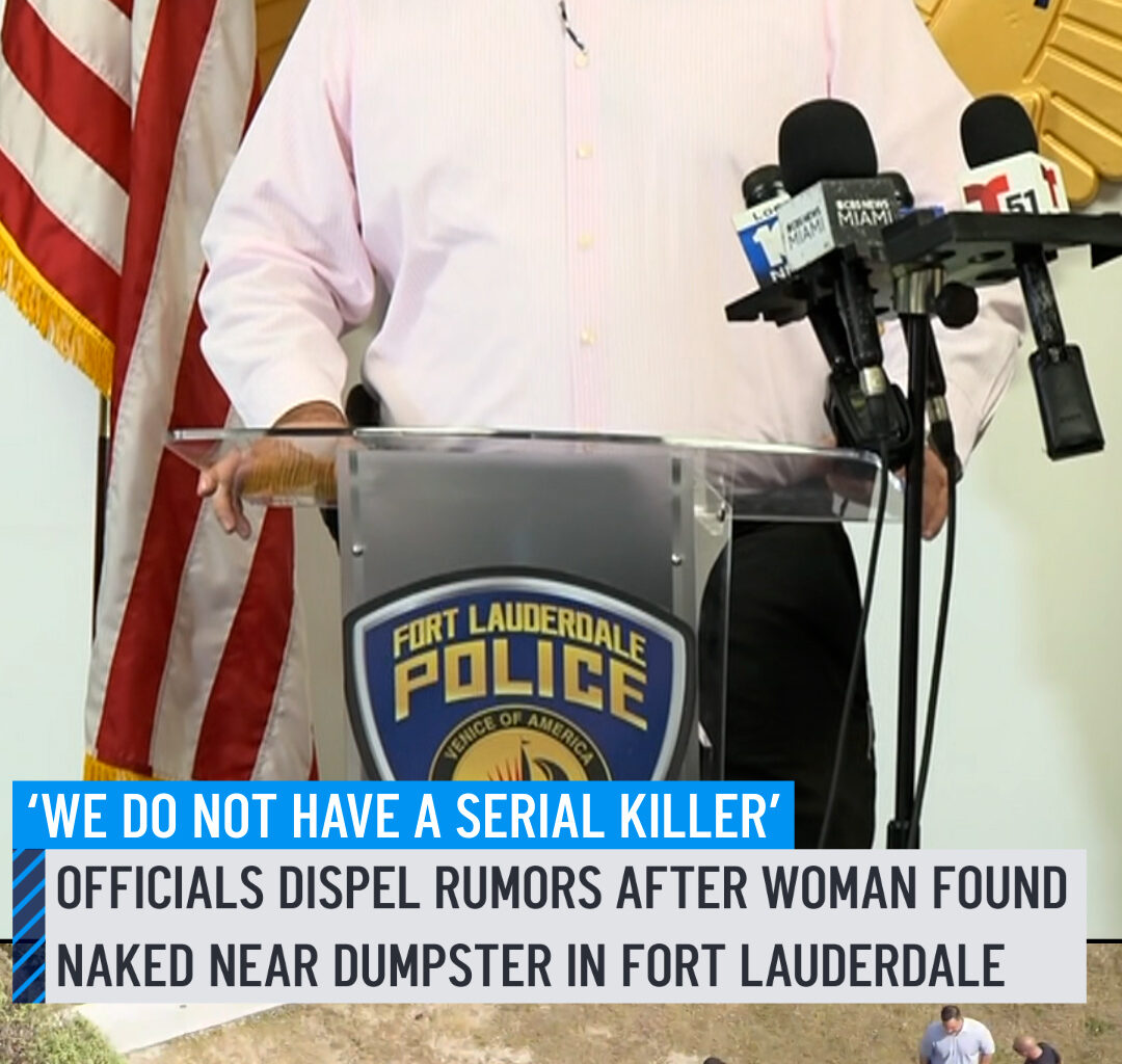 Fort Lauderdale Police is dispelling internet rumors about a possible serial killer in the city.⁠
⁠
Officials said the rumors were connected to the killing of 30-year-old Daneshia Heller, whose body was found naked near a dumpster under cardboard.⁠
⁠
Full story: http://on.nbc6.com/M3nqDFj
⁠
#dump #fortlauderdale #rumor #internet #socialmedia