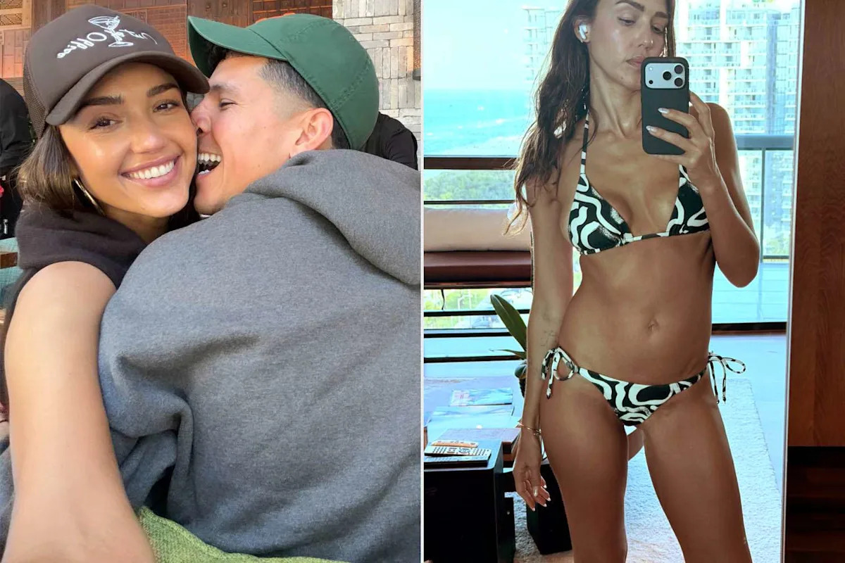 Jessica Alba Shares Loved-Up Photos from 'Miami Minute' Valentine's Vacation with Boyfriend Danny Ramirez