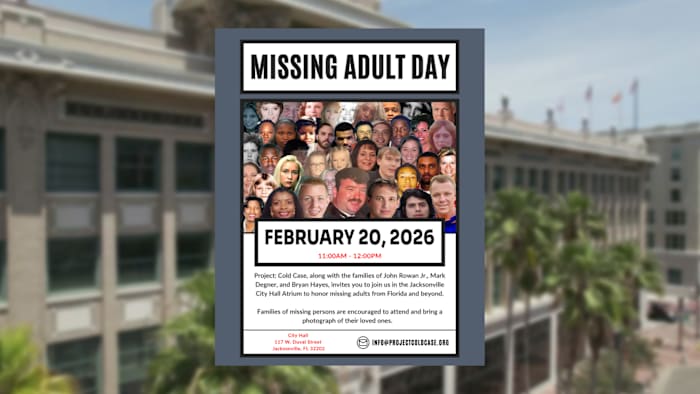 Cold cases of 2 Jacksonville men highlighted for Missing Adults Day at city hall