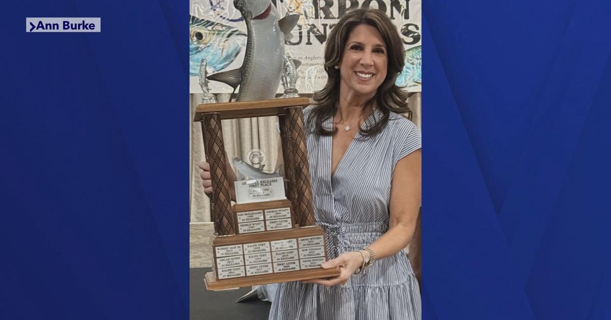 North Fort Myers woman makes history in Cape Coral tarpon fishing club |