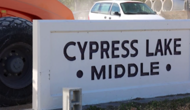 Cypress Lake Middle School rebuild on track, set to open in October | Lee County
