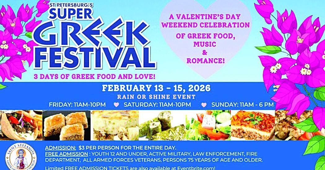 Things to do around Pinellas: Feb. 12-18 | News