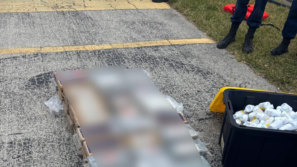 Over $5M In Drugs Seized By Coast Guard, Border Patrol In Fort Lauderdale