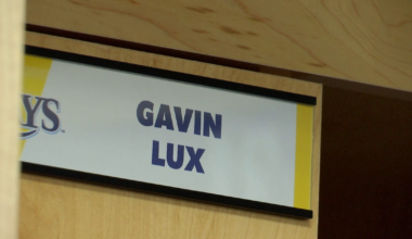 Gavin Lux joins Tampa Bay Rays spring training in Charlotte County | Spring Training