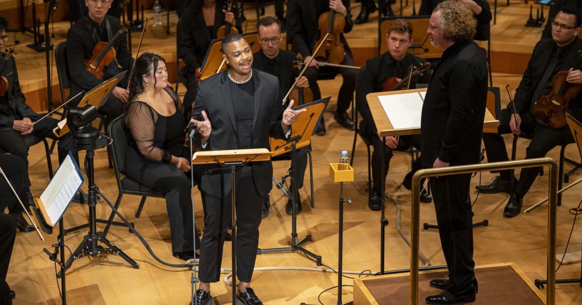 Davóne Tines reimagines the national anthem at New World Symphony Festival | Arts Culture