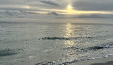 Cloudy Sunday on Key Biscayne ahead of cold front | Key Biscayne