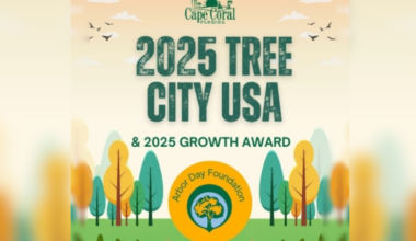 Cape Coral designated Tree City USA community for 2025 | Lee County