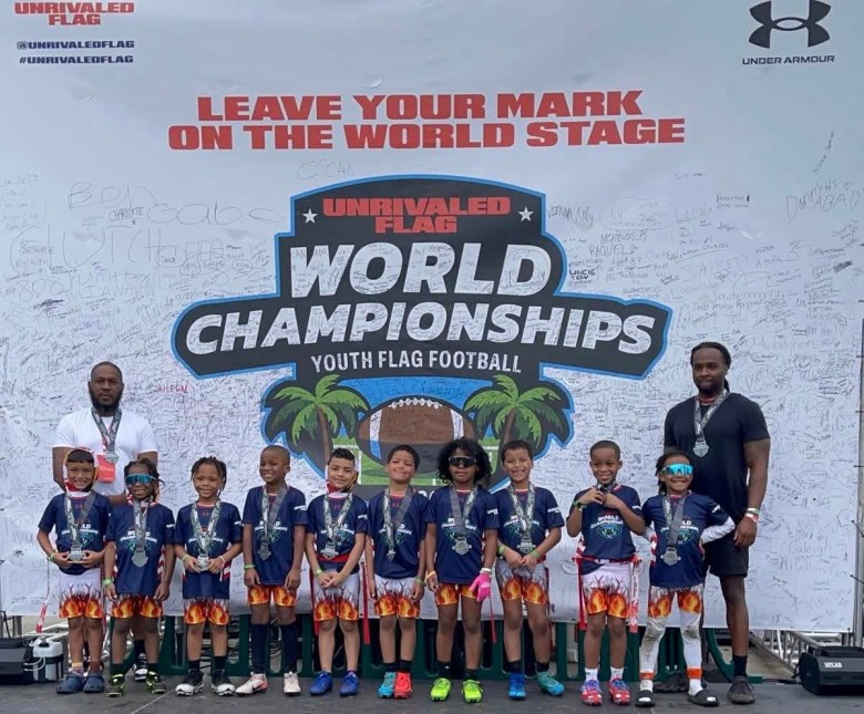 Maryland Hustle 15U Wins Back-To-Back National Title At Youth Flag Football World Championships and 6U 