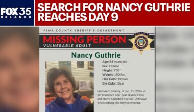 Expert discusses Guthrie investigation as search enters day 9