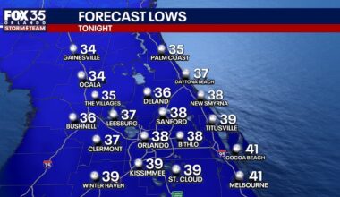 Orlando weather: Weekend ends with showers; Storm Team alert for Monday