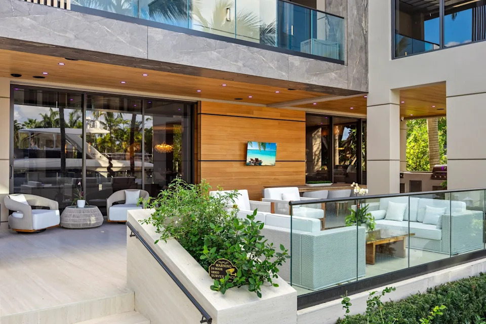 Logan loves the high-end alarm system and full-time security team at his new home.