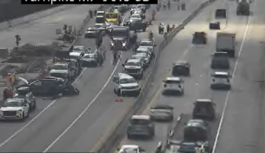 6 hospitalized, 1 dead after rollover crash on Turnpike in Boynton Beach – NBC 6 South Florida