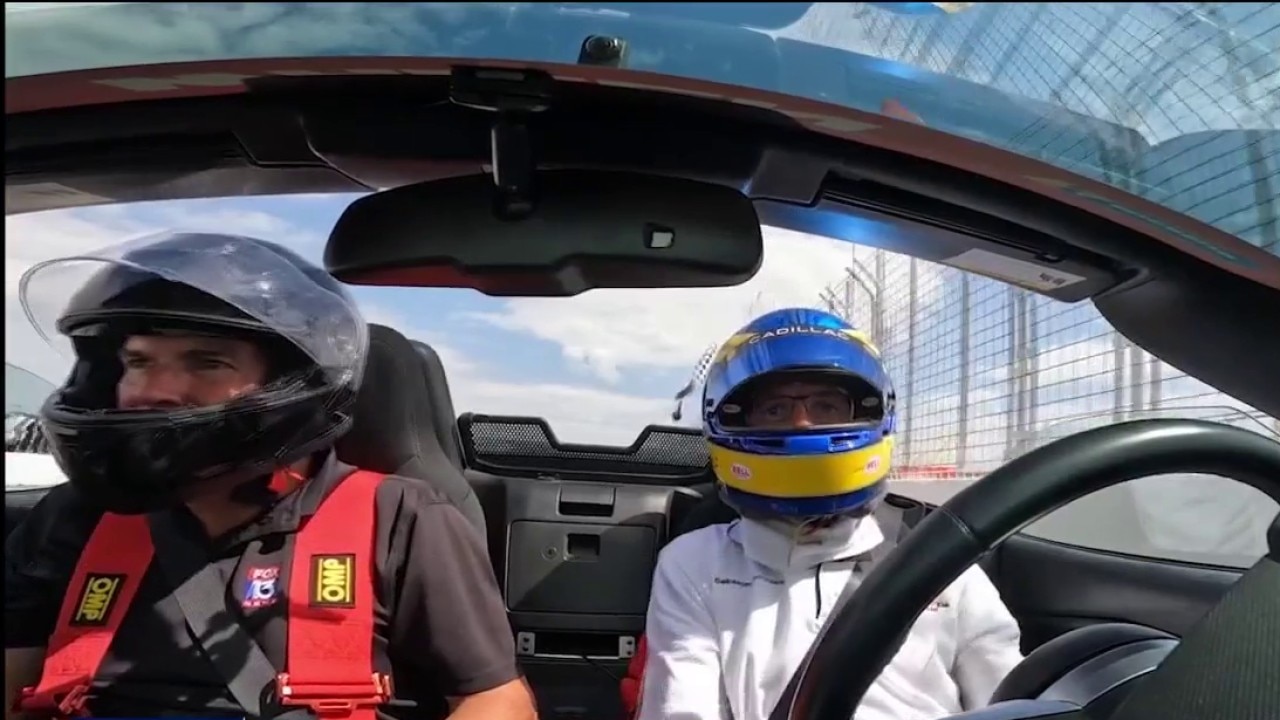 Ride-along with 2-time St. Pete Grand Prix winner 