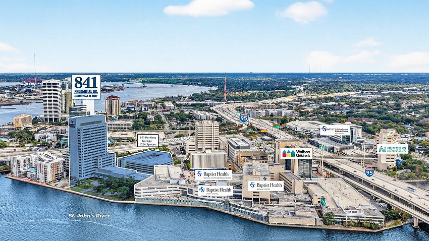 The Southbank Medical Pavilion at 841 Prudential Drive is anchored by One Call.