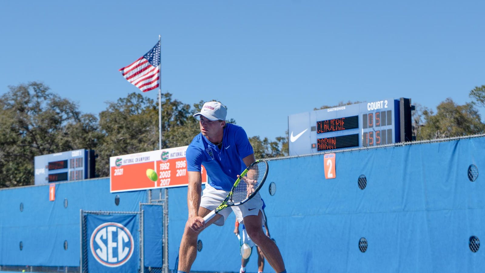 Florida claims commanding victory over Clemson in day two of the ITA National Indoors