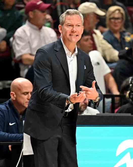 Feb 10, 2026; Tallahassee, Florida, USA; Virginia Cavaliers head coach Ryan Odom during the first half against the Florida State Seminoles at Donald L. Tucker Center. Mandatory Credit: Melina Myers-Imagn Images