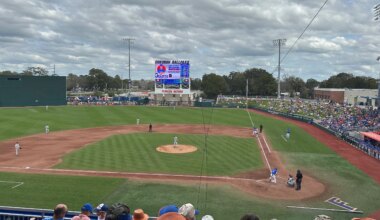 Florida baseball vs FIU Panthers on Tuesday night