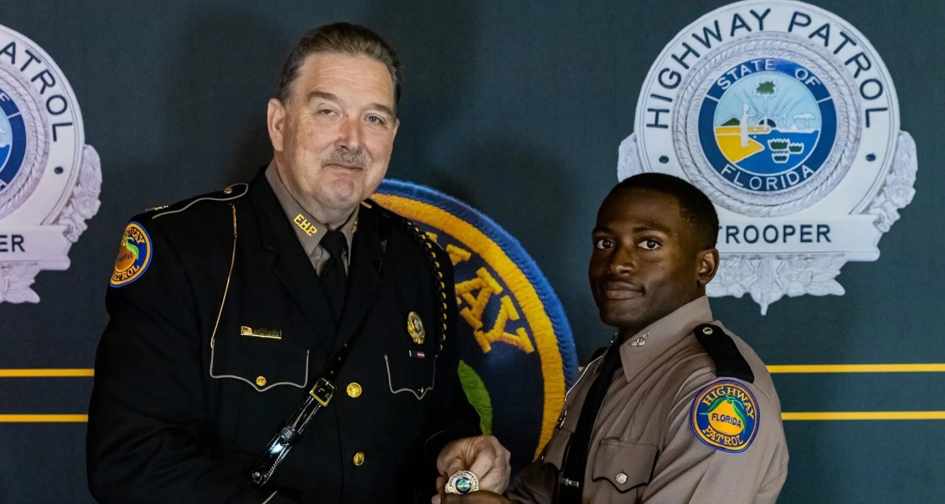 FHP honors Trooper Michael Diego with fundraiser, escort