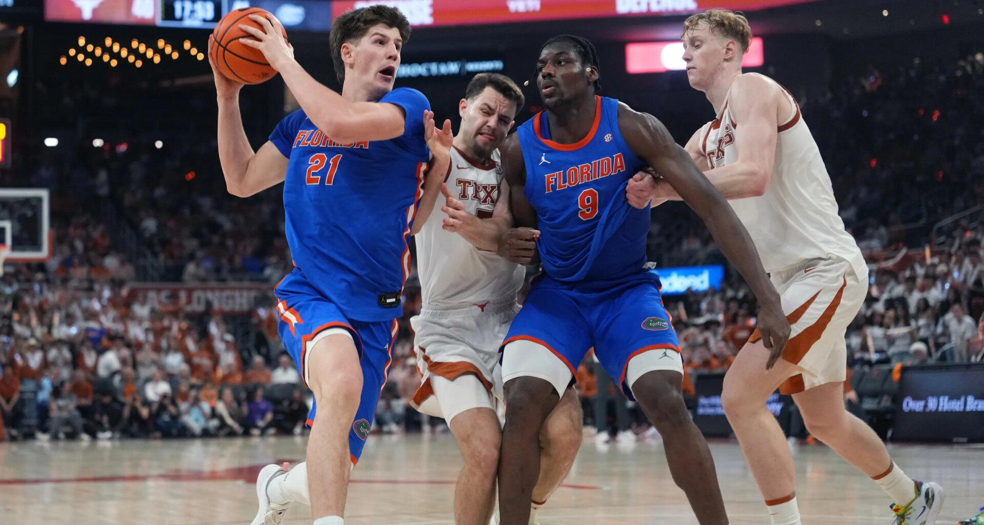 Golden, Condon, Fland discuss Florida's Texas win