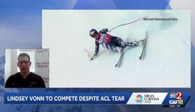 Orlando doctor explains Lindsey Vonn's potential Olympic challenges despite ACL tear