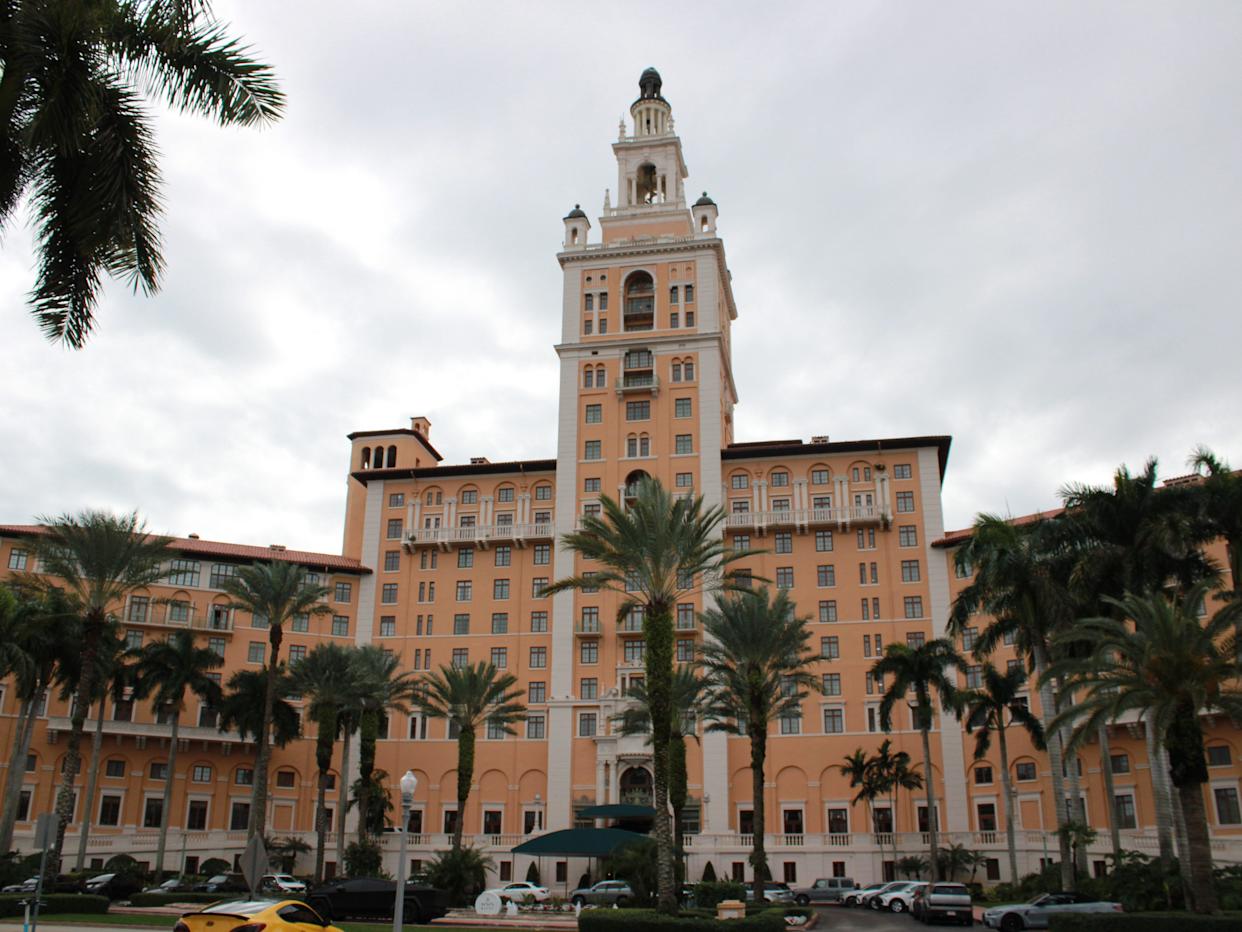 Miami Biltmore hotel exterior.
