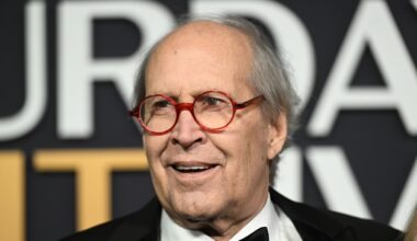 Chevy Chase makes rare appearance at documentary launch