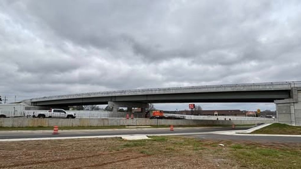 Jacksonville opens new Gregory Street overpass over Highway 67/167 (Photo City of Jacksonville)