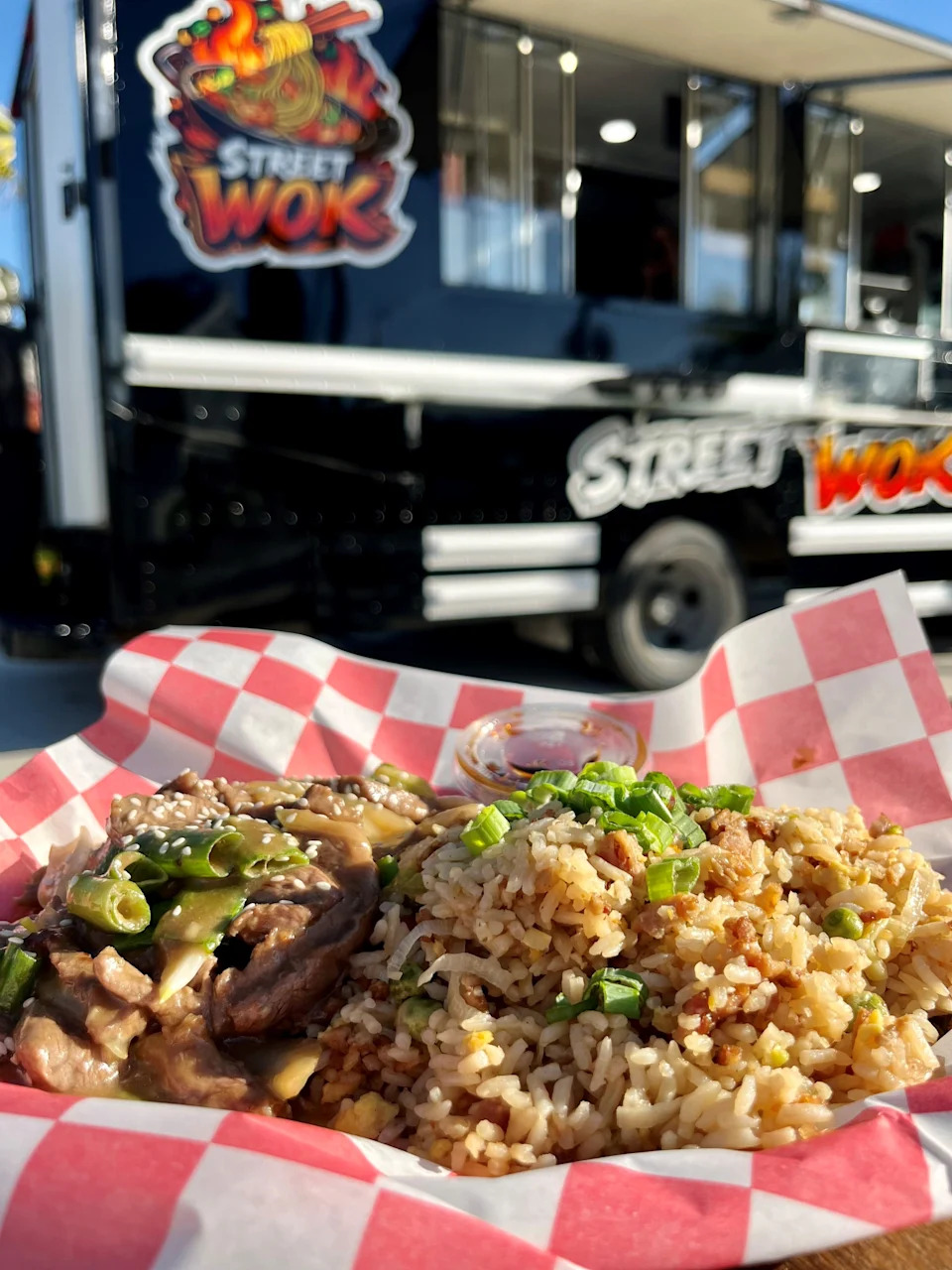 Mongolian beef is a best-seller at Street Wok, located at Slipaway Food Truck Park in Cape Coral.
