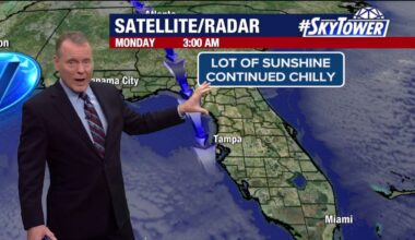 Tampa weather | Monday morning forecast