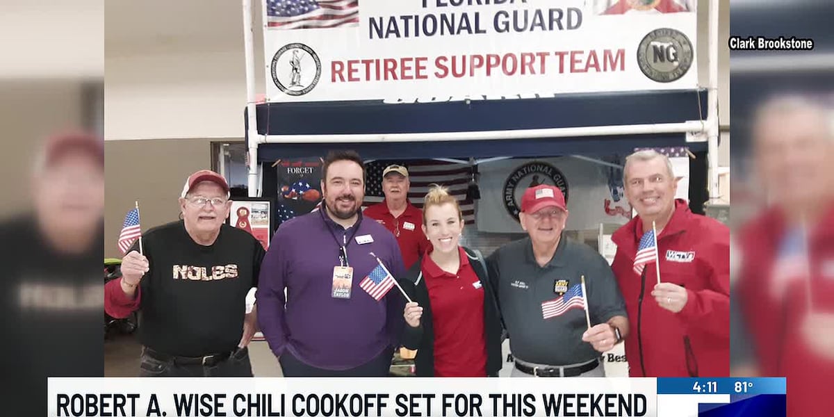 Annual Robert A. Wise Chili Cookoff aims to raise money for veterans on Saturday in Tallahassee