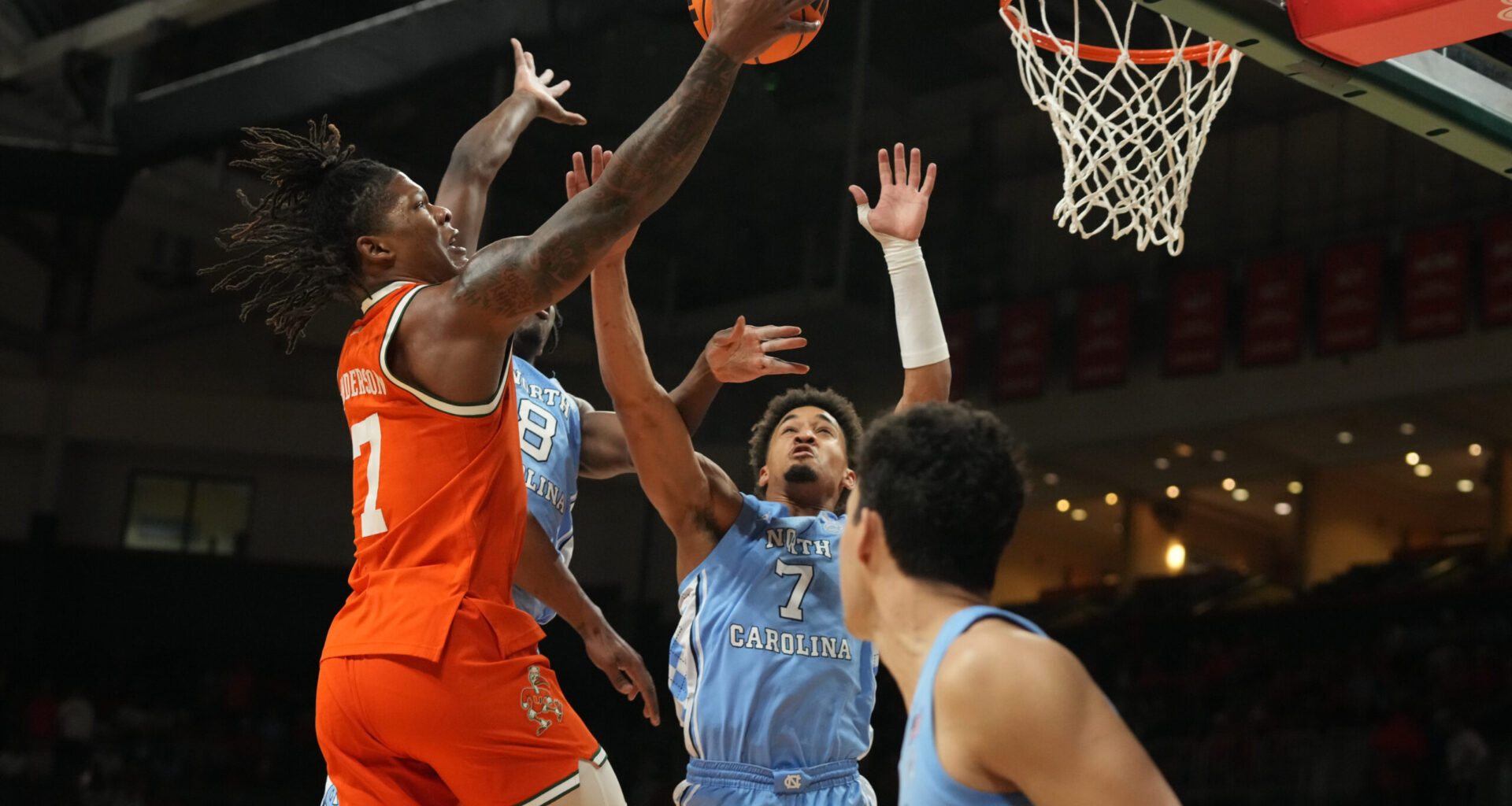 UNC Men's Basketball Falls Flat in Loss at Miami