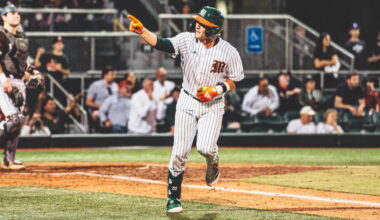 New Miami catcher Sosa creating his own memories for fans • D1Baseball