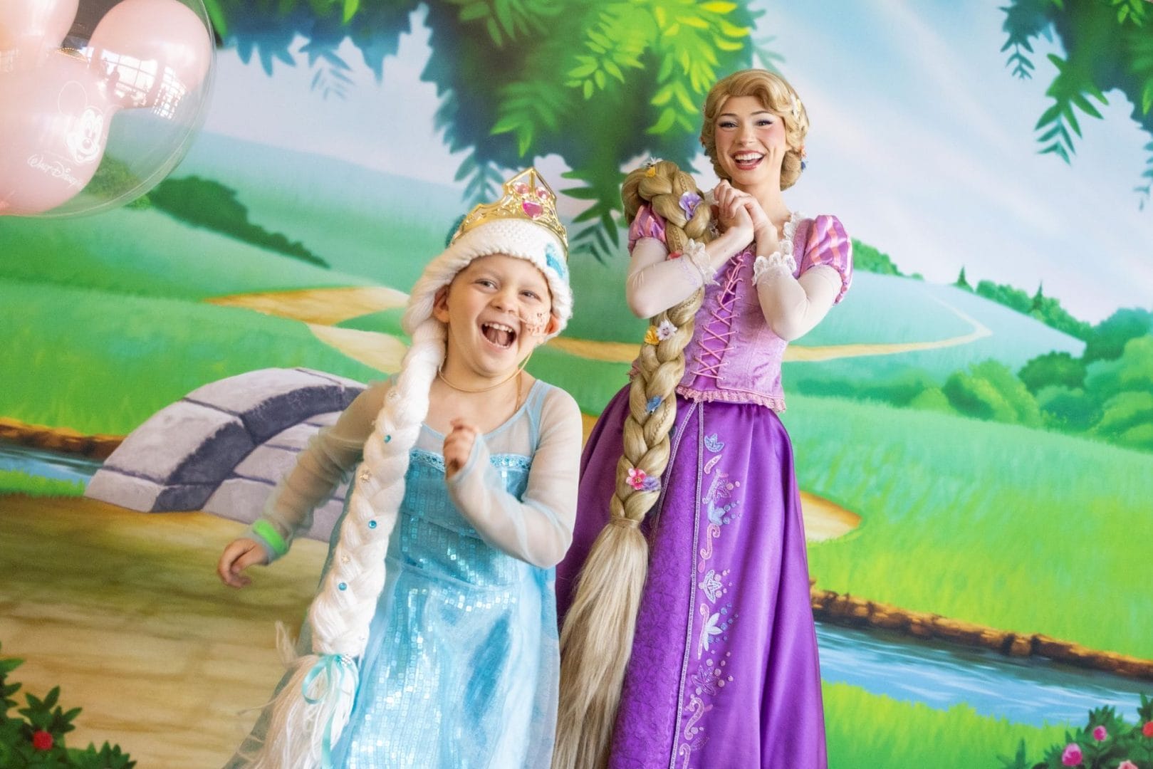 Rapunzel Surprises Pediatric Patients with Princess Party at AdventHealth Orlando