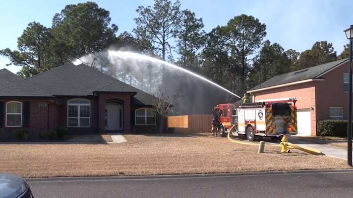 JFRD responding to active brush fire on the Westside